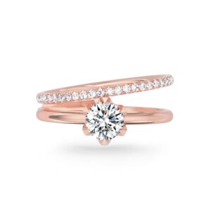 Nhẫn Cầu Hôn 18K Kim Cương Gina