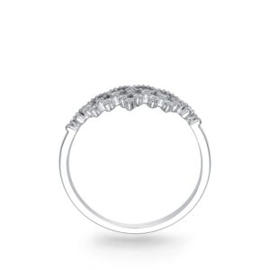 Nhẫn Vàng 10K CZ Princess Crown