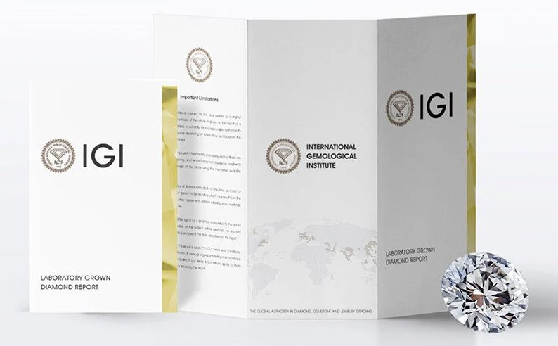 Giấy kiểm định kim cương IGI