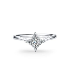 Nhẫn Cầu Hôn 14K CZ The Star