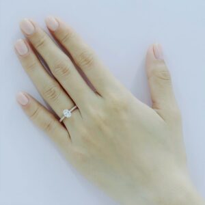 Nhẫn Cầu Hôn 14K CZ My Crocus