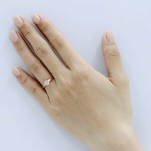 Nhẫn Cầu Hôn 14K Kim Cương Lab-grown Lusita