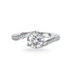 Nhẫn Cầu Hôn 18K Kim Cương Clover