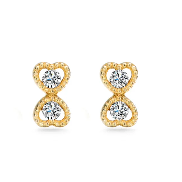 Bông tai cưới vàng 24k kỉ niệm đẹp của ngày trọng đại