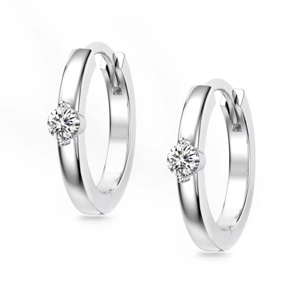 Bông tai vàng trắng điểm nhấn hoànhảo cho phong cách của bạn