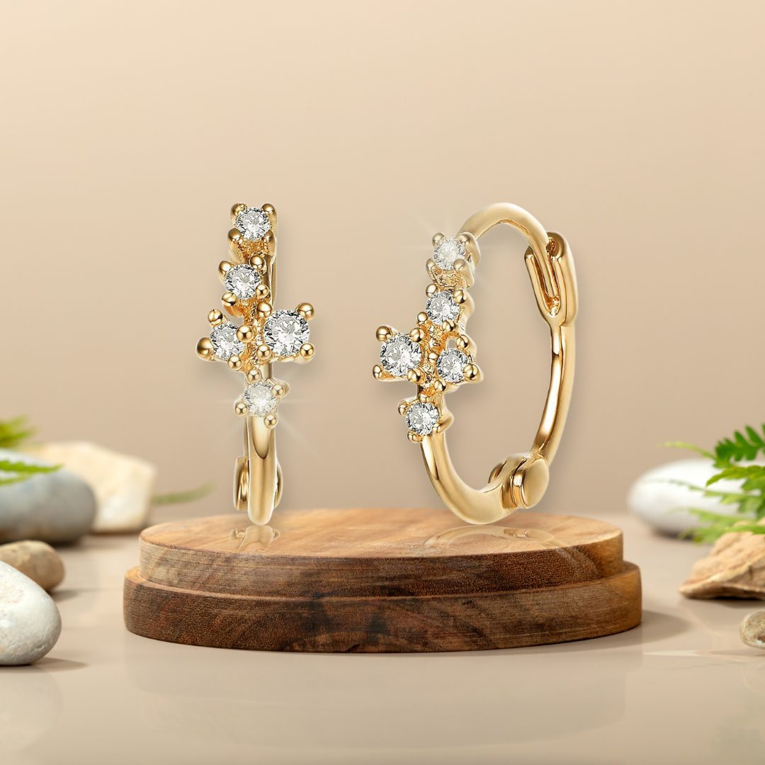 Kiểu bông tai cho người tai nhỏ