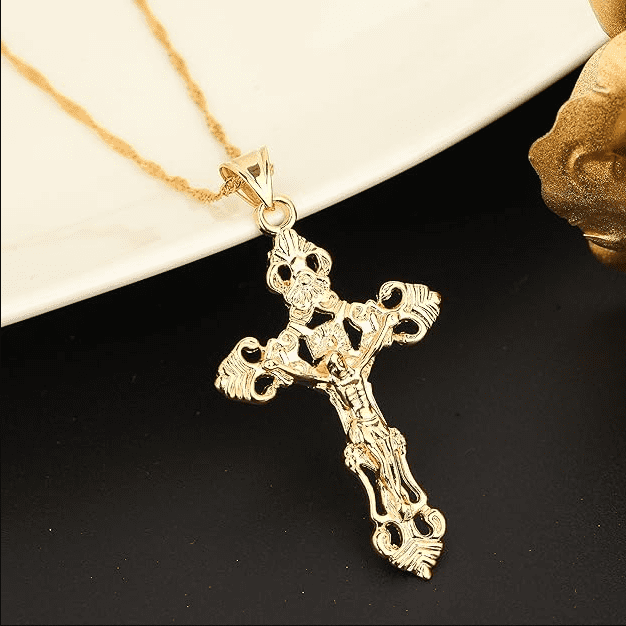 Mặt dây chuyền thánh giá vàng 24k biểu tượng của niềm tin và hy vọng