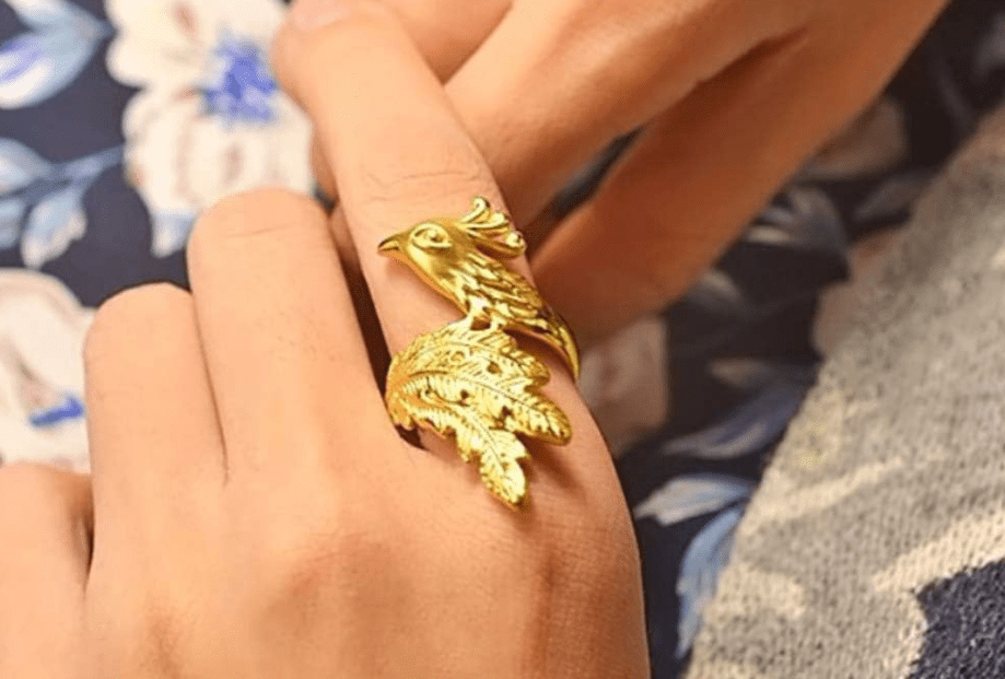 Nhẫn phượng hoàng nữ thể hiện sự tự do, khát vọng và sức sống 1