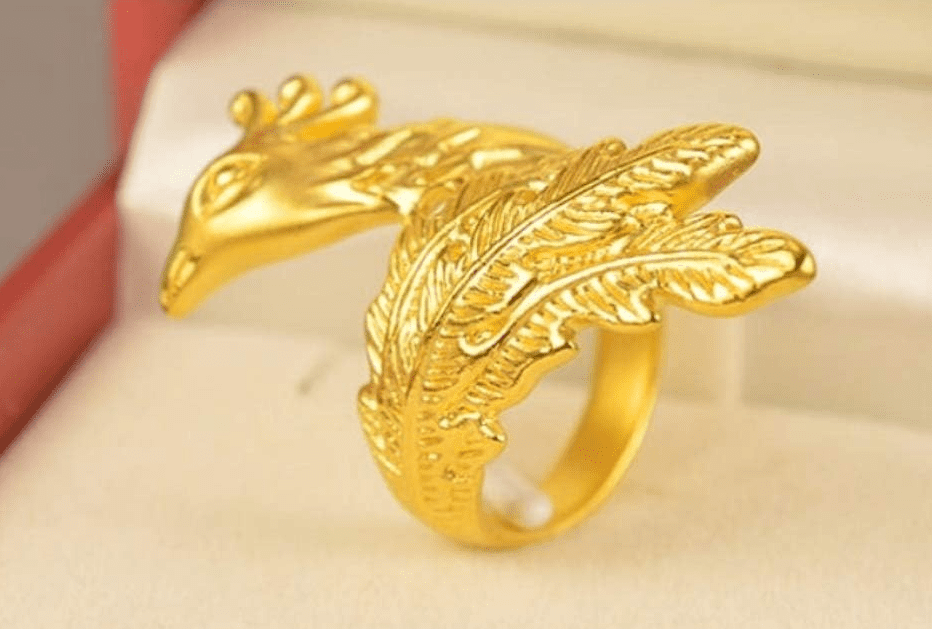 Nhẫn phượng hoàng nữ thể hiện sự tự do, khát vọng và sức sống 3