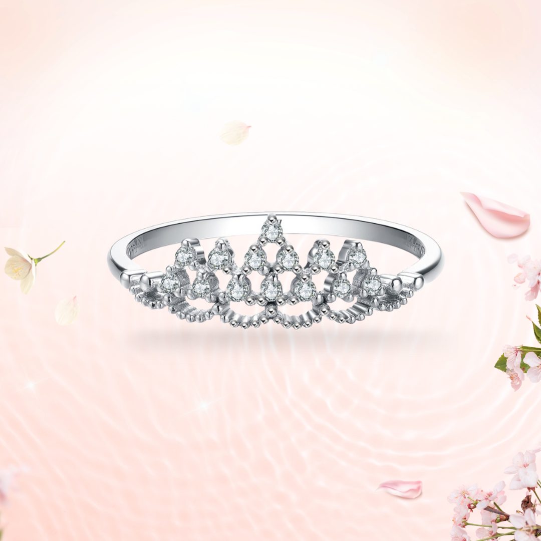 Nhẫn vương miện nữ