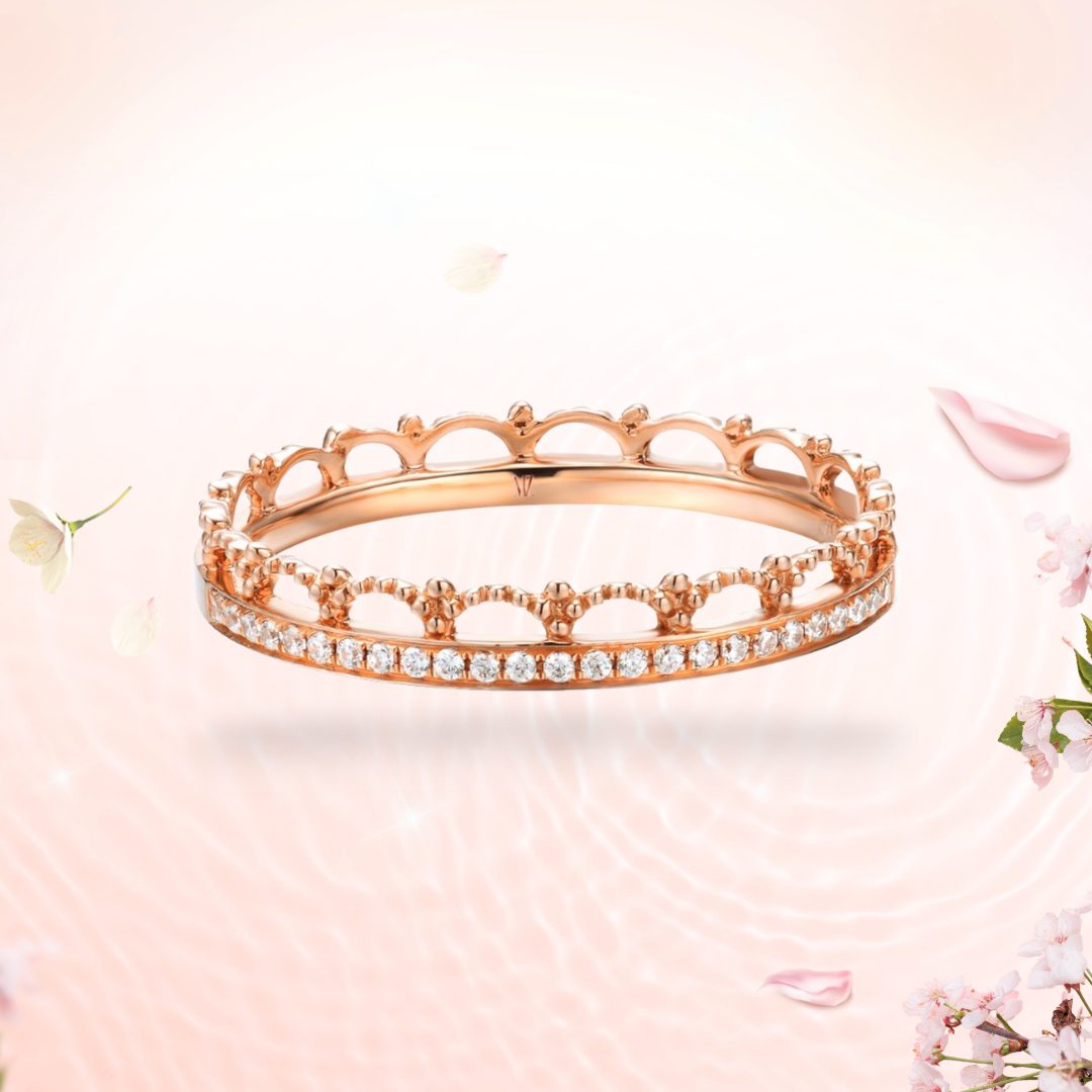 Nhẫn vương miện nữ