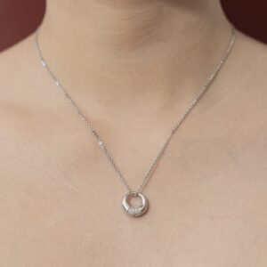 Dây chuyền bạc Isabella