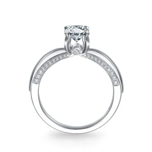 Nhẫn Cầu Hôn 18K Kim Cương Eternal Radiance