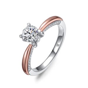 Nhẫn Cầu Hôn 18K Kim Cương Eternal Radiance