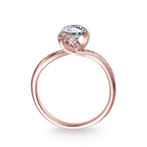 Nhẫn Cầu Hôn 14K Kim Cương Blossoms