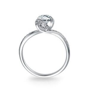 Nhẫn Cầu Hôn 14K Kim Cương Blossoms