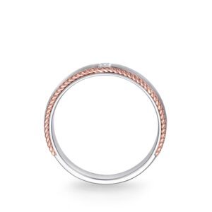 Nhẫn cưới nữ 14K Kim Cương Lab-grown Eternal Glow