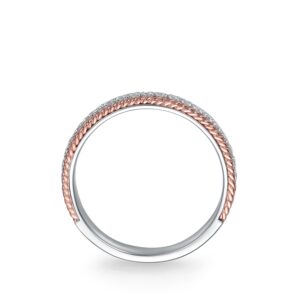 Nhẫn cưới nữ 18K Kim Cương The Predestined