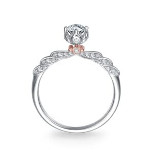 Nhẫn Cầu Hôn 14K Kim Cương Feeling Love