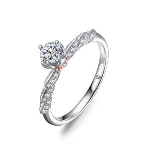 Nhẫn Cầu Hôn 14K Kim Cương Feeling Love