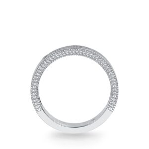 Nhẫn cưới nữ 14K Kim Cương Our Fingerprints