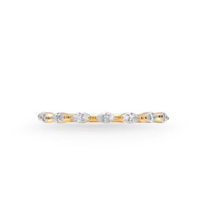 Nhẫn Vàng 10K CZ Sparkling Stream