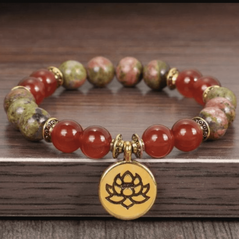 Vòng charm mệnh hỏa: sức mạnh phong thủy từ charm đá tự nhiên