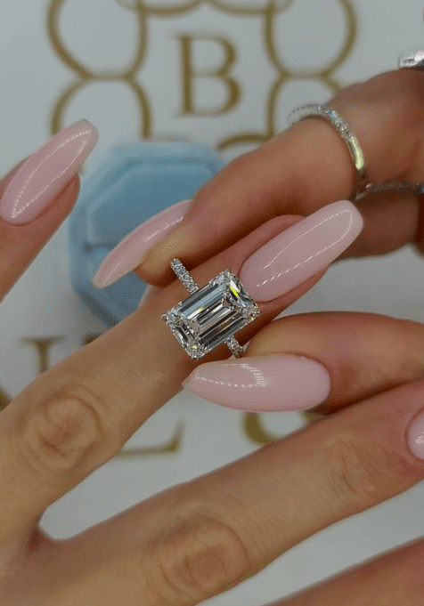 Nhẫn kim cương 5 carat trong xu hướng trang sức hiện đại