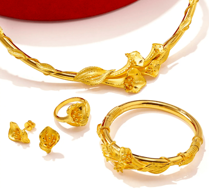 Bộ vàng cưới 18k