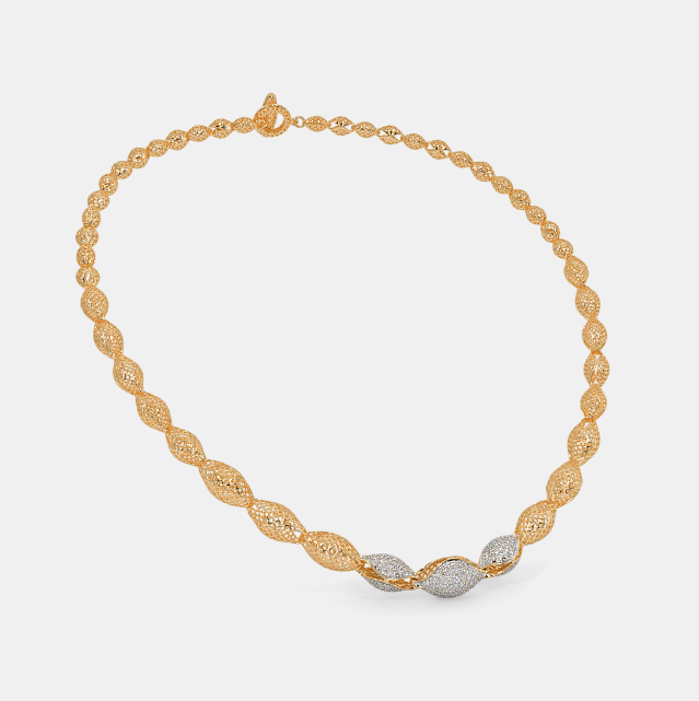 Dây chuyền hạt châu vàng 18k thể hiện đẳng cấp của người sở hữu