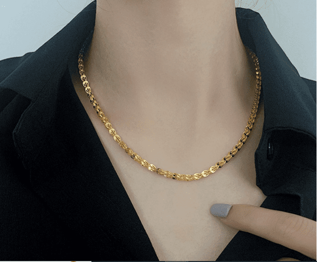 Dây chuyền nam vàng 18k mi hồng toát lên vẻ đẹp cuốn hút và phong cách