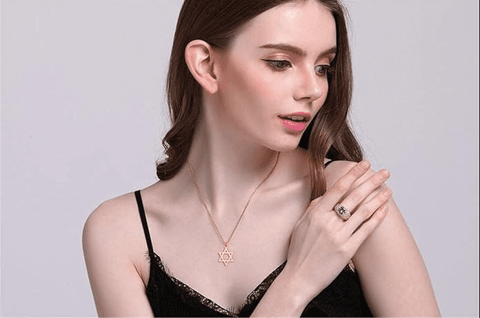 Dây chuyền ngôi sao 6 cánh mang lại may mắn, sức khỏe và sự thịnh vượng 1