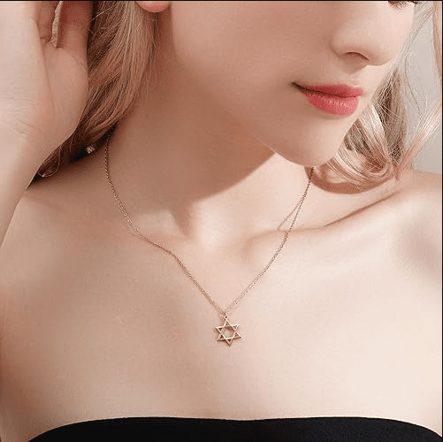 Dây chuyền ngôi sao 6 cánh mang lại may mắn, sức khỏe và sự thịnh vượng
