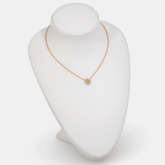Dây chuyền sợi mì vàng 18k biểu tượng của sự tinh tế và thời trang 2