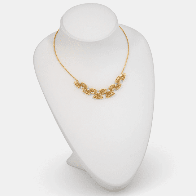 Dây chuyền vàng 18k 4 chỉ với chất lượng vàng cao cùng thiết kế tinh tế 3
