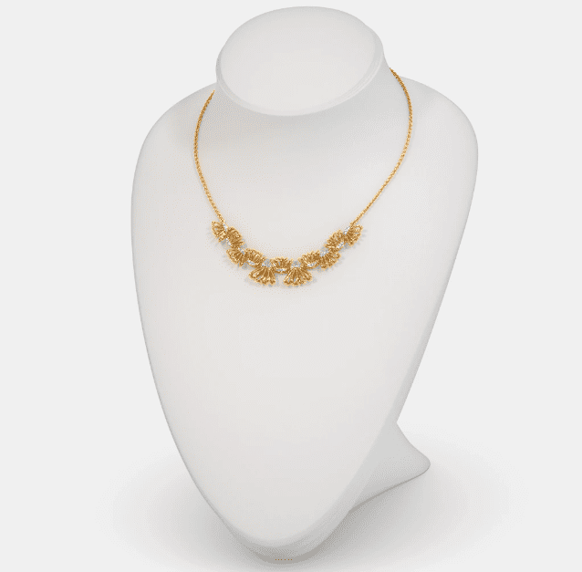 Dây chuyền vàng 18k 4 chỉ với chất lượng vàng cao cùng thiết kế tinh tế 4
