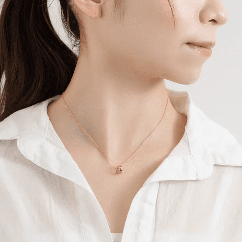 Dây chuyền vàng đôi nam nữ giá trị tinh thần và tình cảm sâu sắc 3