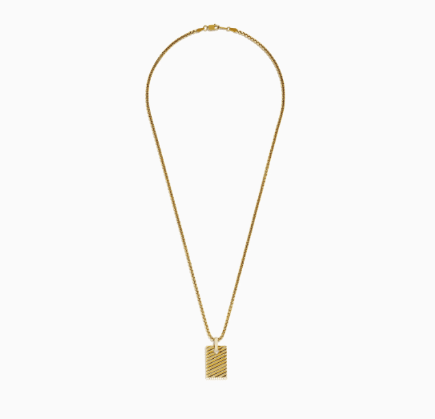 Dây chuyền vàng nam 18k 1 cây biểu tượng của sự sang trọng và quyền lực 1