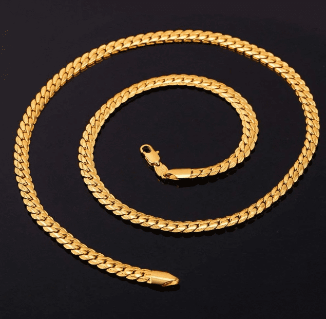 Dây chuyền vàng nam 18k thể hiện phong cách của người đàn ông hiện đại. 1