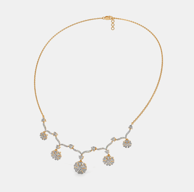Kiểu dây chuyền vàng 18k mới nhất sang trọng và phong cách 2