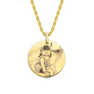 Mặt dây chuyền 10K CZ Love Memory