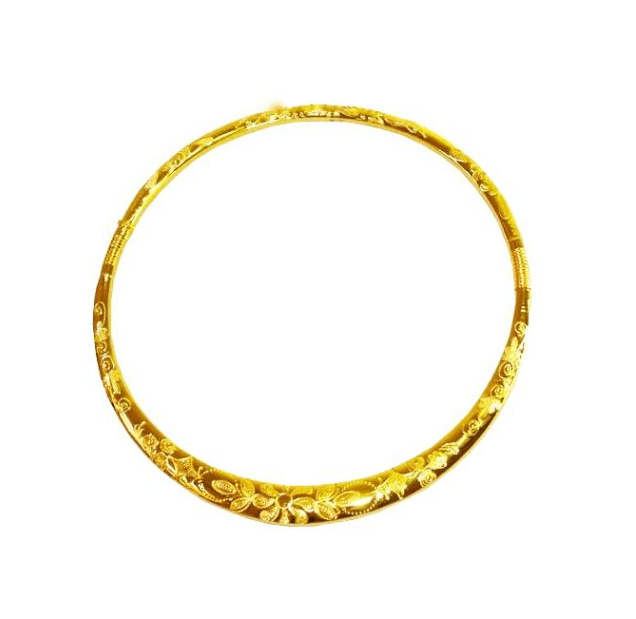 Kiềng cổ vàng 18k 1 chỉ tôn lên vẻ đẹp dịu dàng và thanh lịch