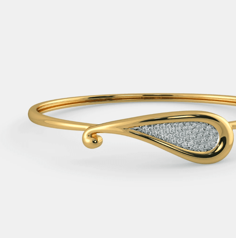 Kiềng vàng 18k 1 chỉ thể hiện sự may mắn, tài lộc cho người sở hữu 1