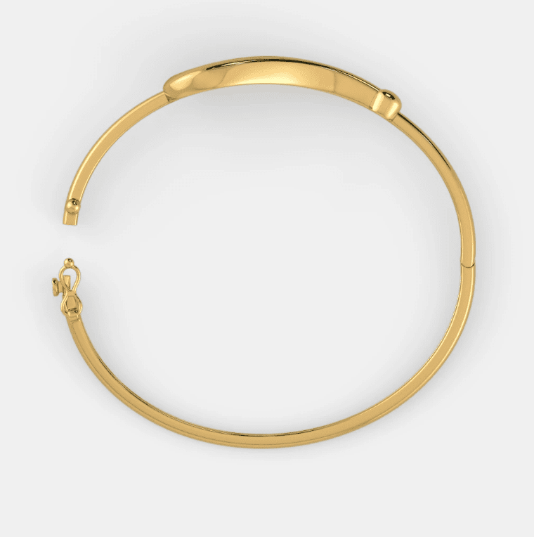 Kiềng vàng 18k 1 chỉ thể hiện sự may mắn, tài lộc cho người sở hữu 3