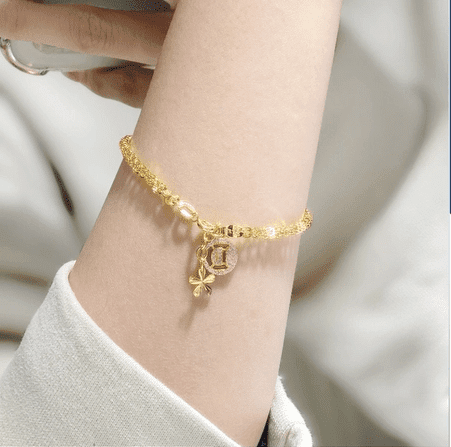 Lắc đuôi phụng vàng 18k 1 chỉ tinh tế và sang trọng trong từng chi tiết