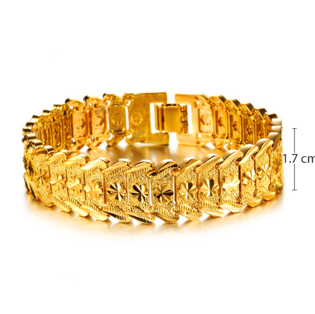 Lắc nam 18k 2 chỉ phụ kiện tôn vinh vẻ đẹp của phái mạnh