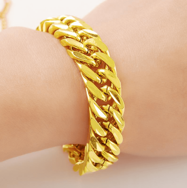 Lắc nam 18k 2 chỉ phụ kiện tôn vinh vẻ đẹp của phái mạnh