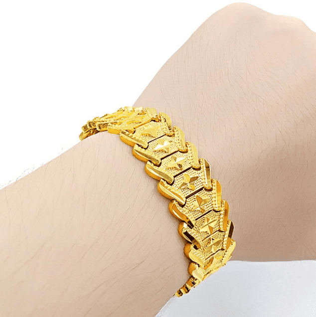 Lắc nam 18k 2 chỉ phụ kiện tôn vinh vẻ đẹp của phái mạnh