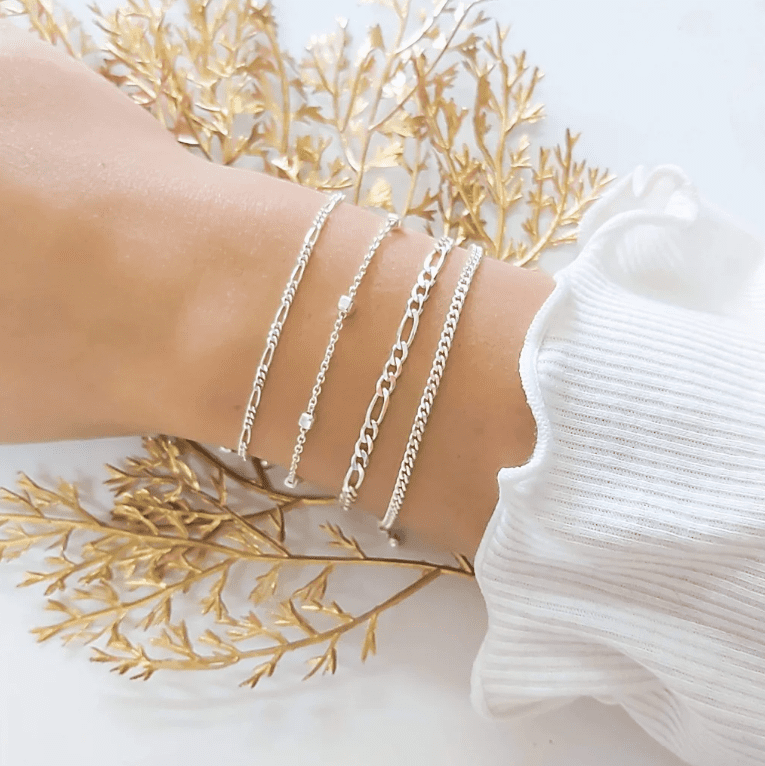 Lắc tay bạc nữ cá tính Phụ kiện cho phong cách độc đáo