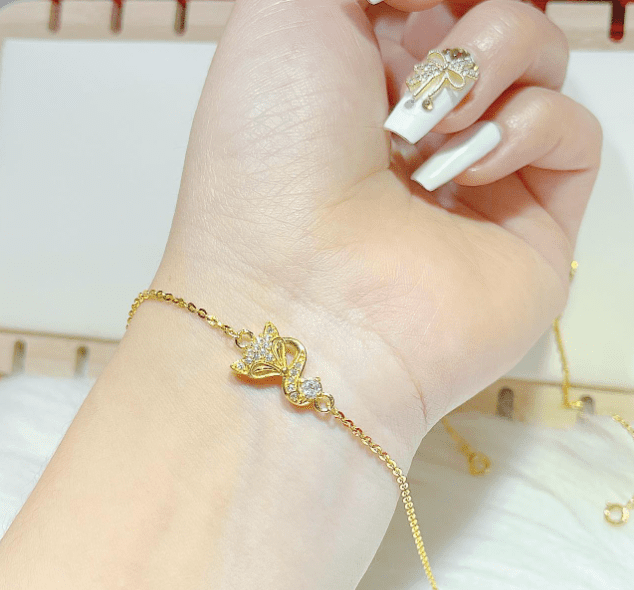 Lắc tay hồ ly vàng 24k biểu tượng may mắn, tài lộc và hạnh phúc